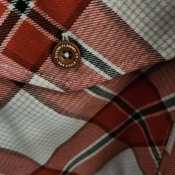 Dixon Red and White Plaid Shirt - Picture 3 of 5